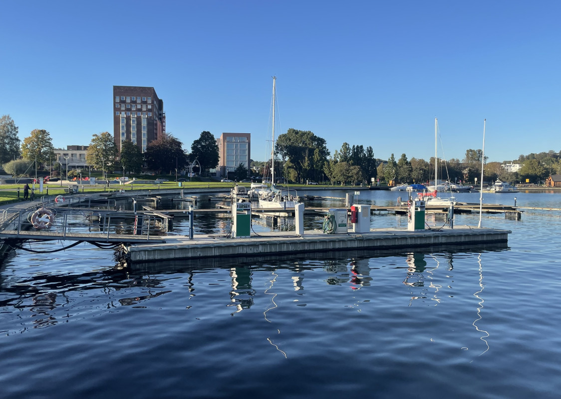 Septikbrygge og tømmestasjoner