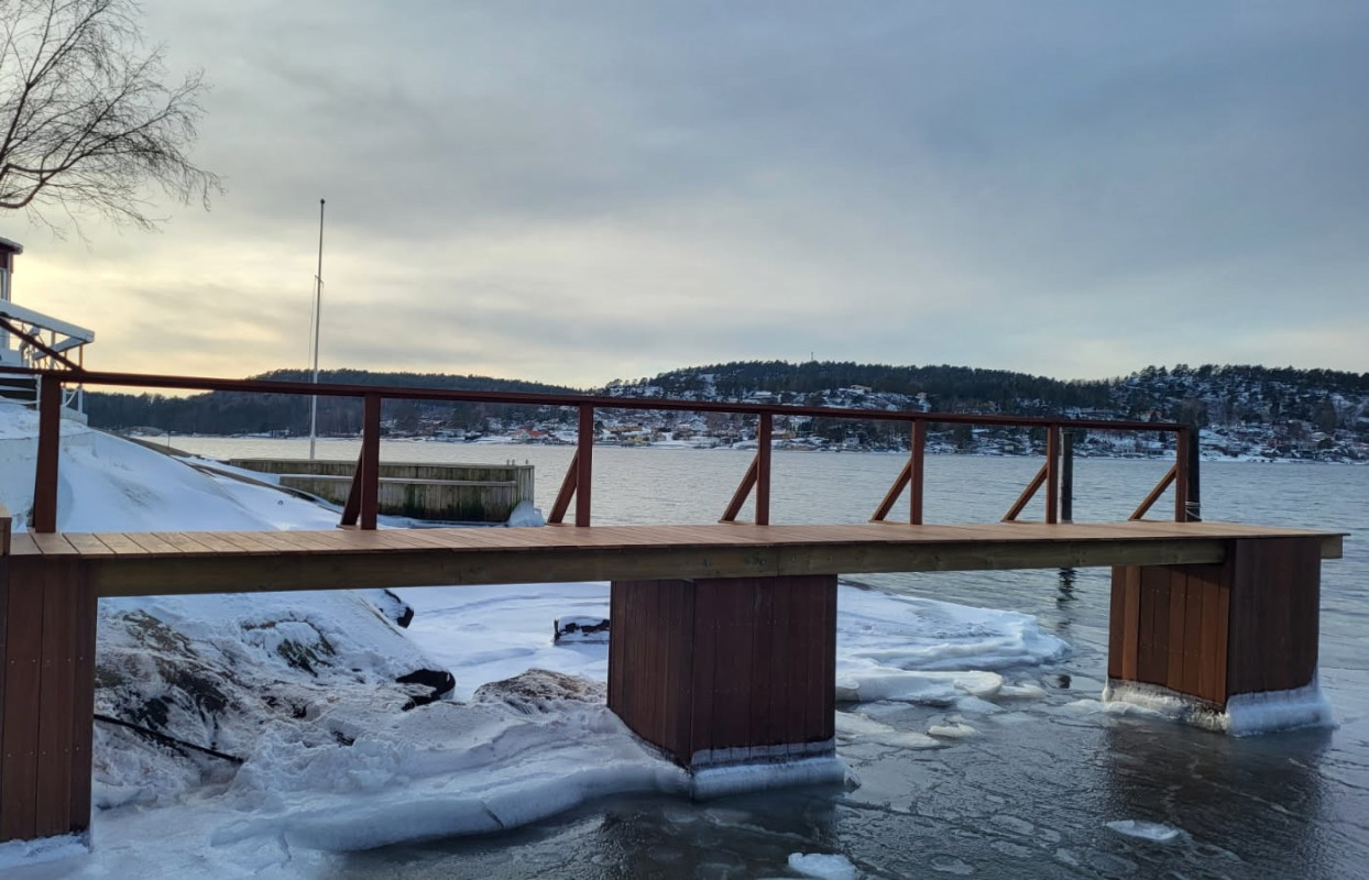 Rehabilitering av brygge